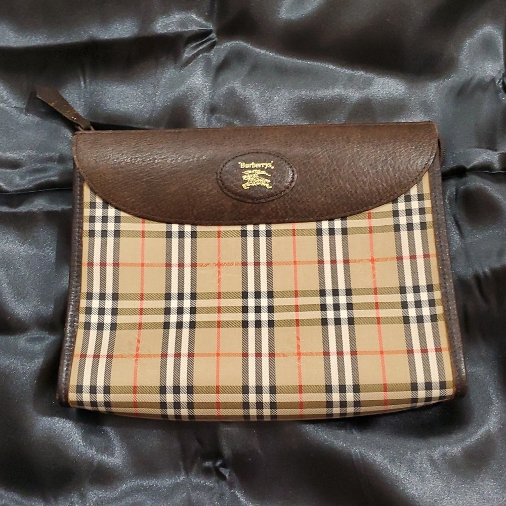 Authentic Burberrys Clutch Bag